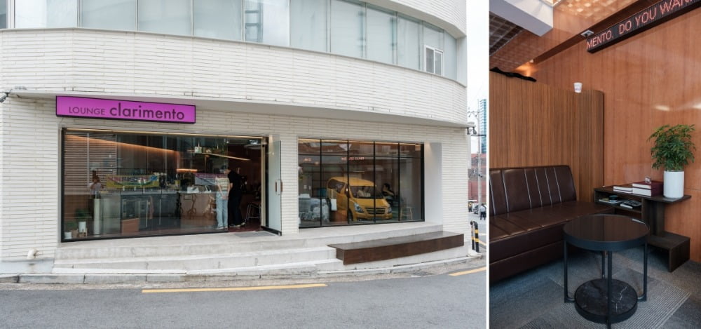 라운지 클라리멘토 외관 및 내부 인테리어 / 사진. ©조원진