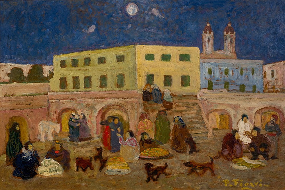 페드로 피가리 <시장 안뜰> (1935)