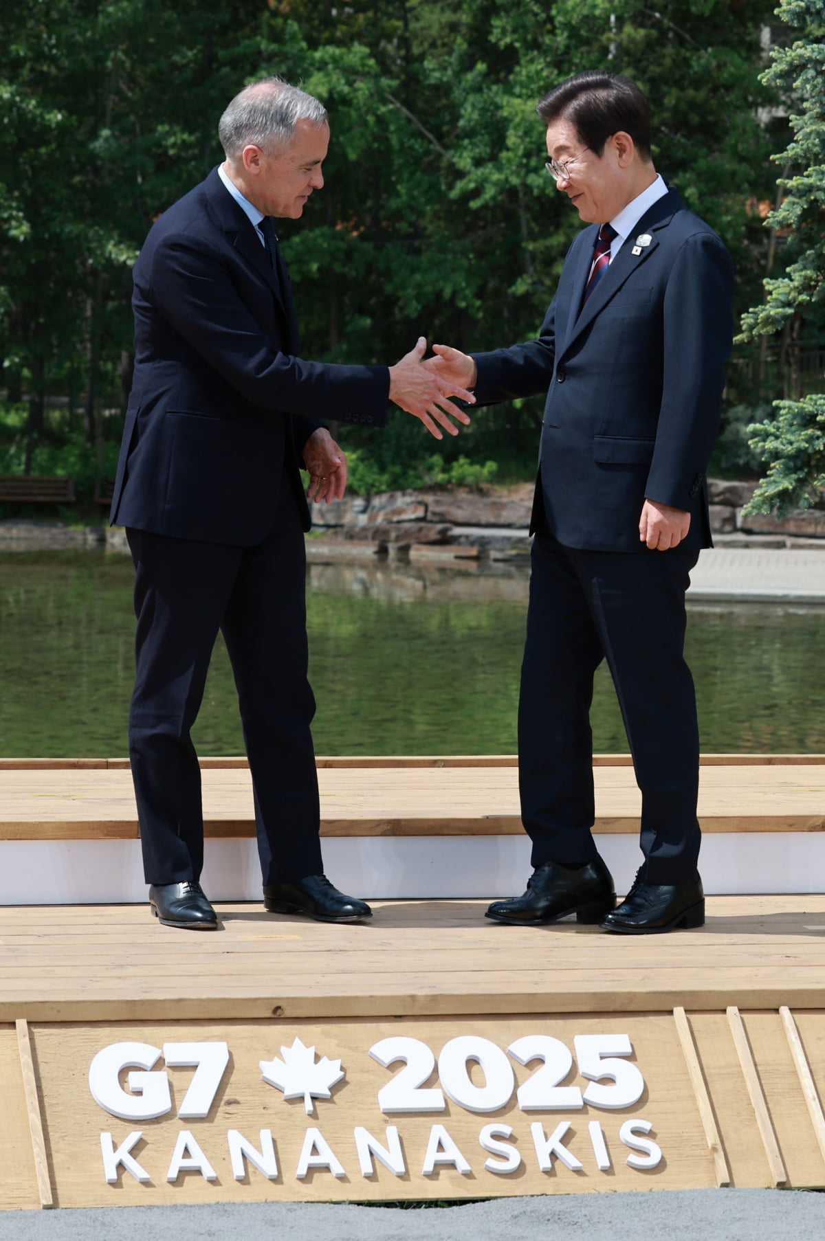 이재명 대통령, G7 정상회의 초청국 공식환영식 참석 [중림동사진관]