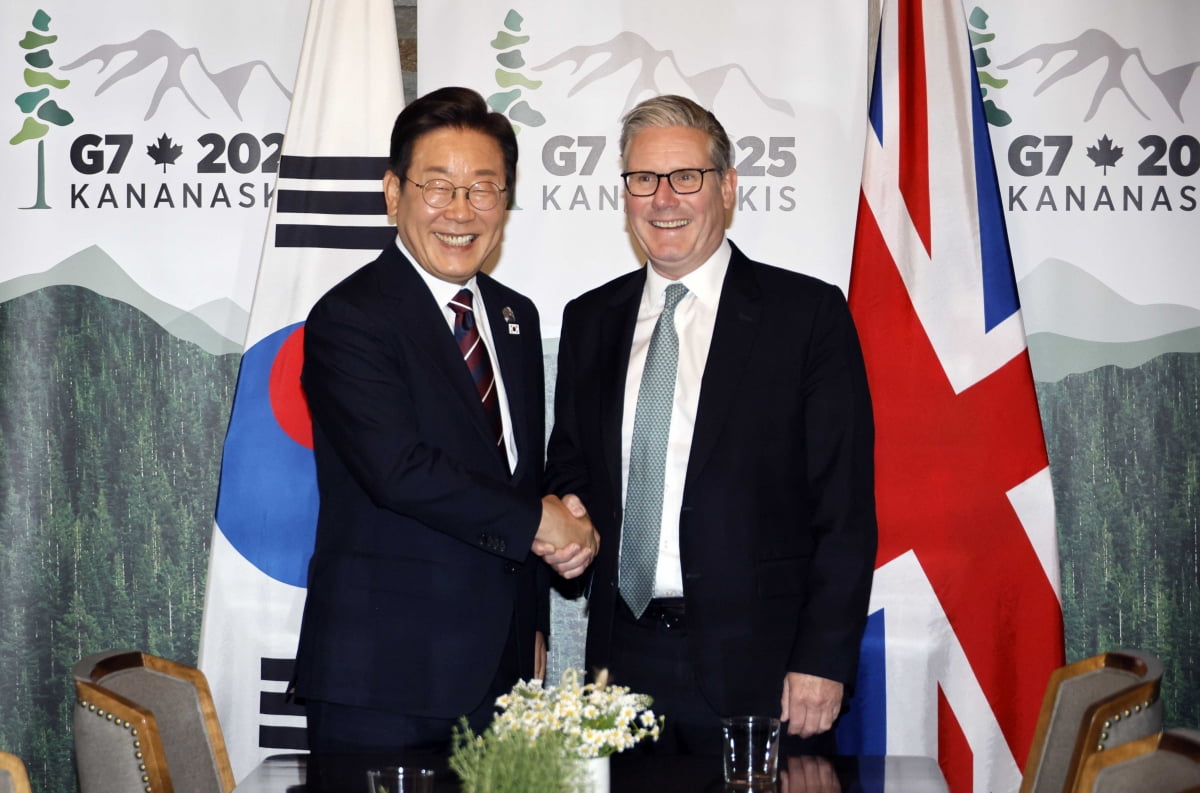 이재명 대통령, G7 정상회의 초청국 공식환영식 참석 [중림동사진관]