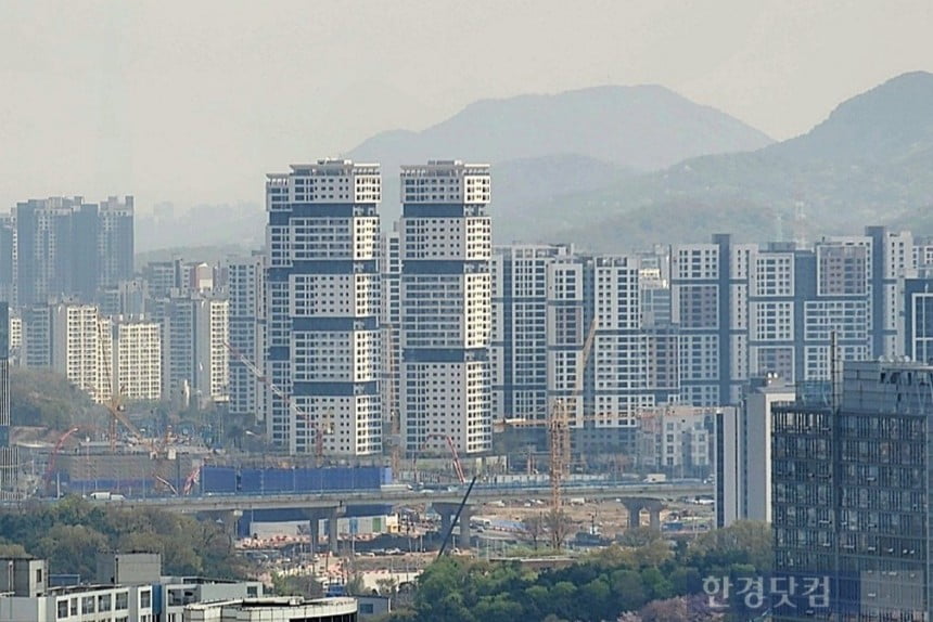 과천시 과천지식정보타운 일대 모습. /사진=한경DB