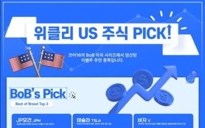[마켓PRO] 알고리즘 종목 Pick : "JP모간, 암호화페 사업 본격화"