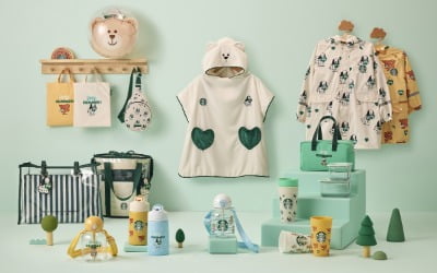 "스타벅스서 아이 옷 장만해볼까"…베베드피노와 협업 굿즈 나왔다