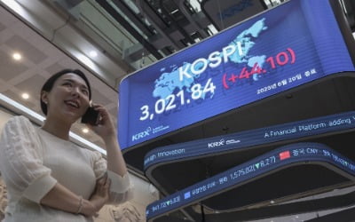 [포토] 코스피, 3000선 돌파 마감