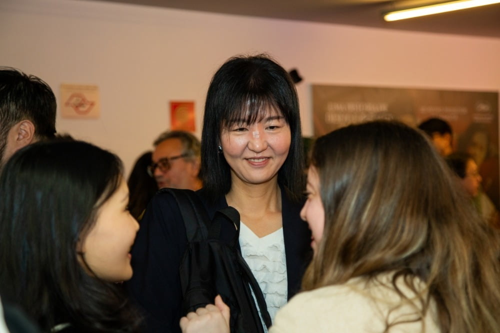 영화 <폭로 : 눈을 감은 아이>의 영화 감독, 전선영 감독 / 사진=필자 제공