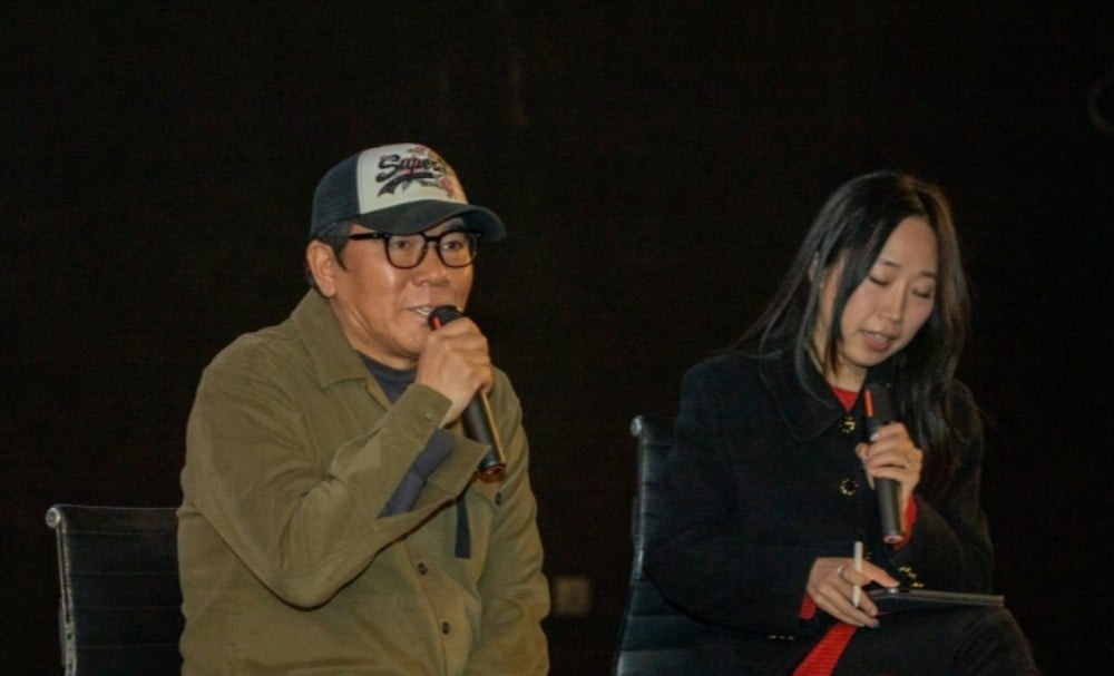 개막작 <밀정>의 감독 김지운 / 사진=필자 제공