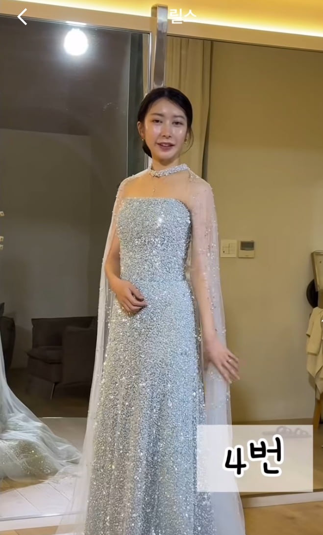 Ayane, Wife of Actor Lee Ji-hoon, Stuns in Elegant Dresses Ahead of Daughter's First Birthday