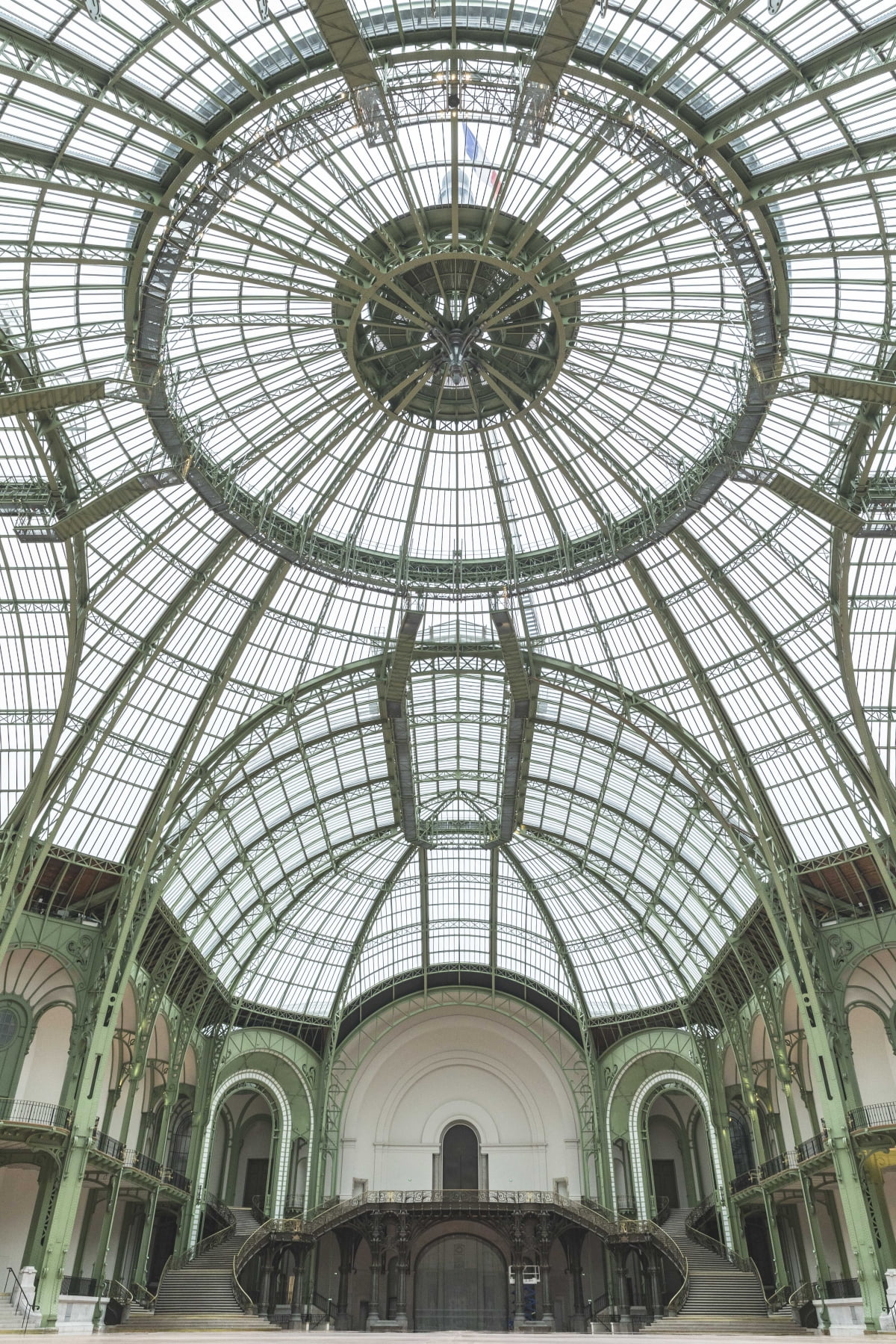 복원된 유리돔 지붕. / © Simon Lerat pour le Grand Palais Rmn, Paris 2024.
