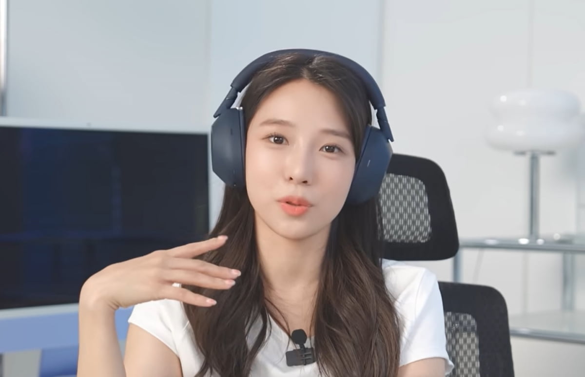 유튜브 채널 구독자 74만여명을 보유한 테크 크리에이터 '주연'이 지난 18일 올린 영상에서 소니 플래그십 무선헤드폰 'WH-1000XM6' 후기를 전하고 있다. 사진=주연 유튜브 채널 갈무리