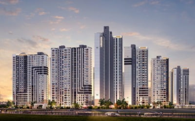 김포 분상제 아파트 '오퍼스 한강 스위첸' 견본주택 열어