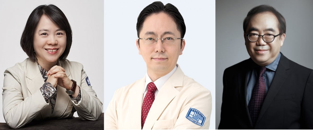서울성모병원 영상의학과 정정임 교수, 순환기내과 윤종찬 교수, 총괄 대표 연구자 서울시립대학교 전자전기컴퓨터공학부 안도열 석좌교수