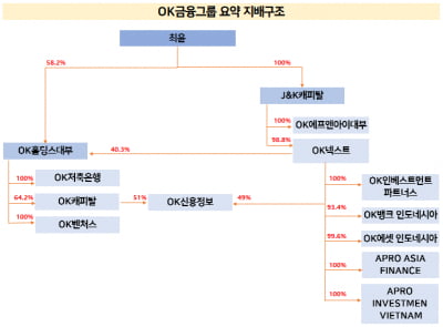 OK금융그룹 자금줄 OK넥스트…더 커지는 일본법인 그림자