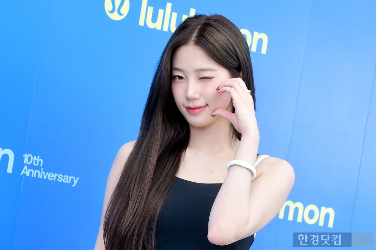 [포토] 르세라핌 카즈하, '운동복을 입어도 빛나는 그녀~'