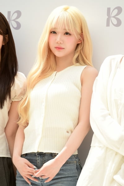 [포토] 트리플에스 윤서연, '금발이 잘 어울려~'