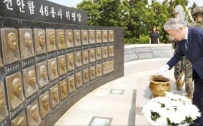 강호동 농협중앙회장, 백령도 부대방문