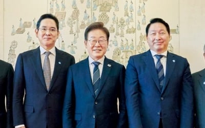 李 '상속세·상법개정안 우려' 경청…"대화·타협 통해 해결하자"