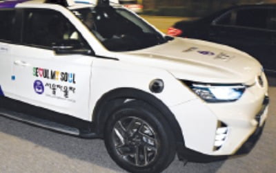 국내 첫 심야 무인택시…강남 전역 달린다