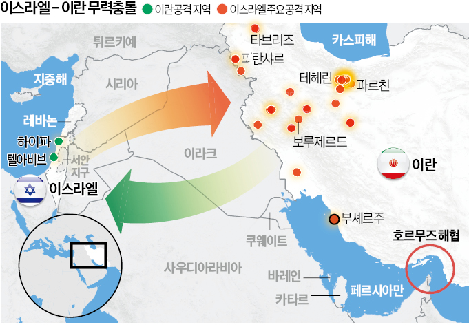 "이스라엘 '對이란 작전' 몇주 갈 것"…美개입이 전면전 '최대 변수'