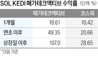 시황 따라 테마 변경…코스피보다 두 배 뛴 '카멜레온 ETF'