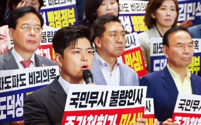 "현금 6억 재산신고 안해" "아들 꼼수 전학"…野 '김민석 사퇴' 총공세