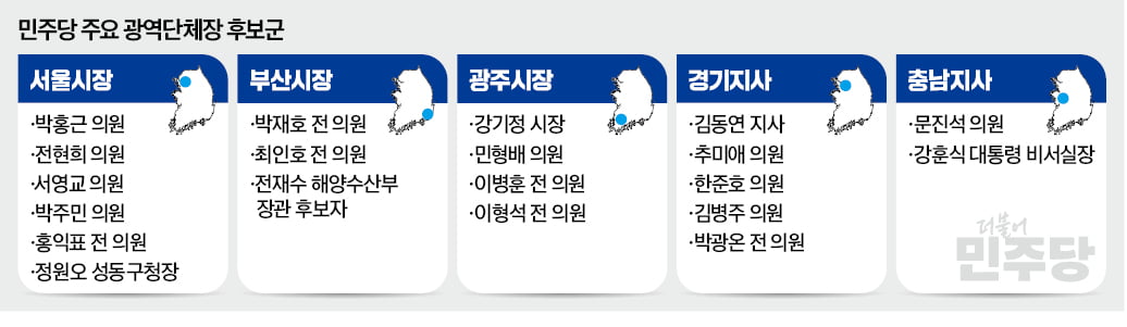 지선 1년 남았는데…與, 벌써부터 '눈치싸움'