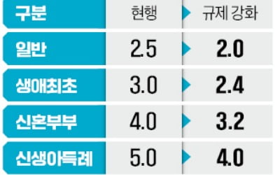 '디딤돌·버팀목' 대출 한도 최대 1억 낮춰