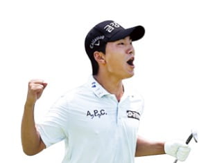 2주연속 '우승 사냥'…상승세 제대로 탄 옥태훈
