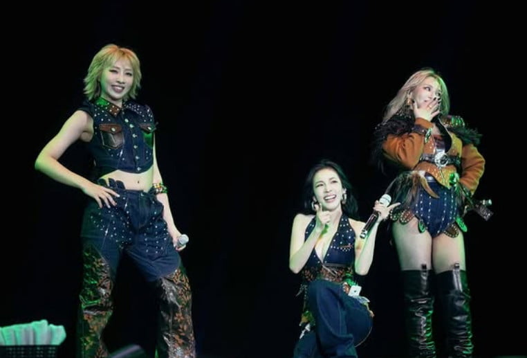 2NE1's Park Bom Absent from Los Angeles Performance, Sparking Curiosity