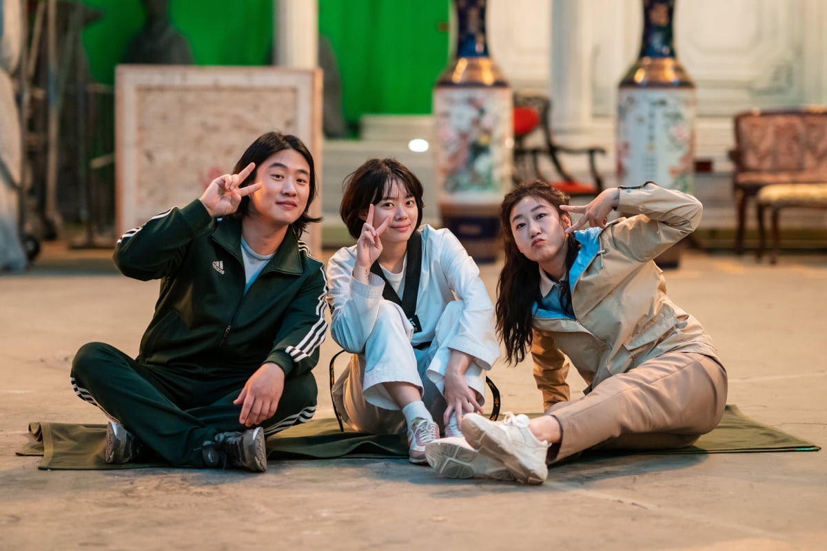 Behind-the-Scenes of 'High Five': A Glimpse into the Joyful Set