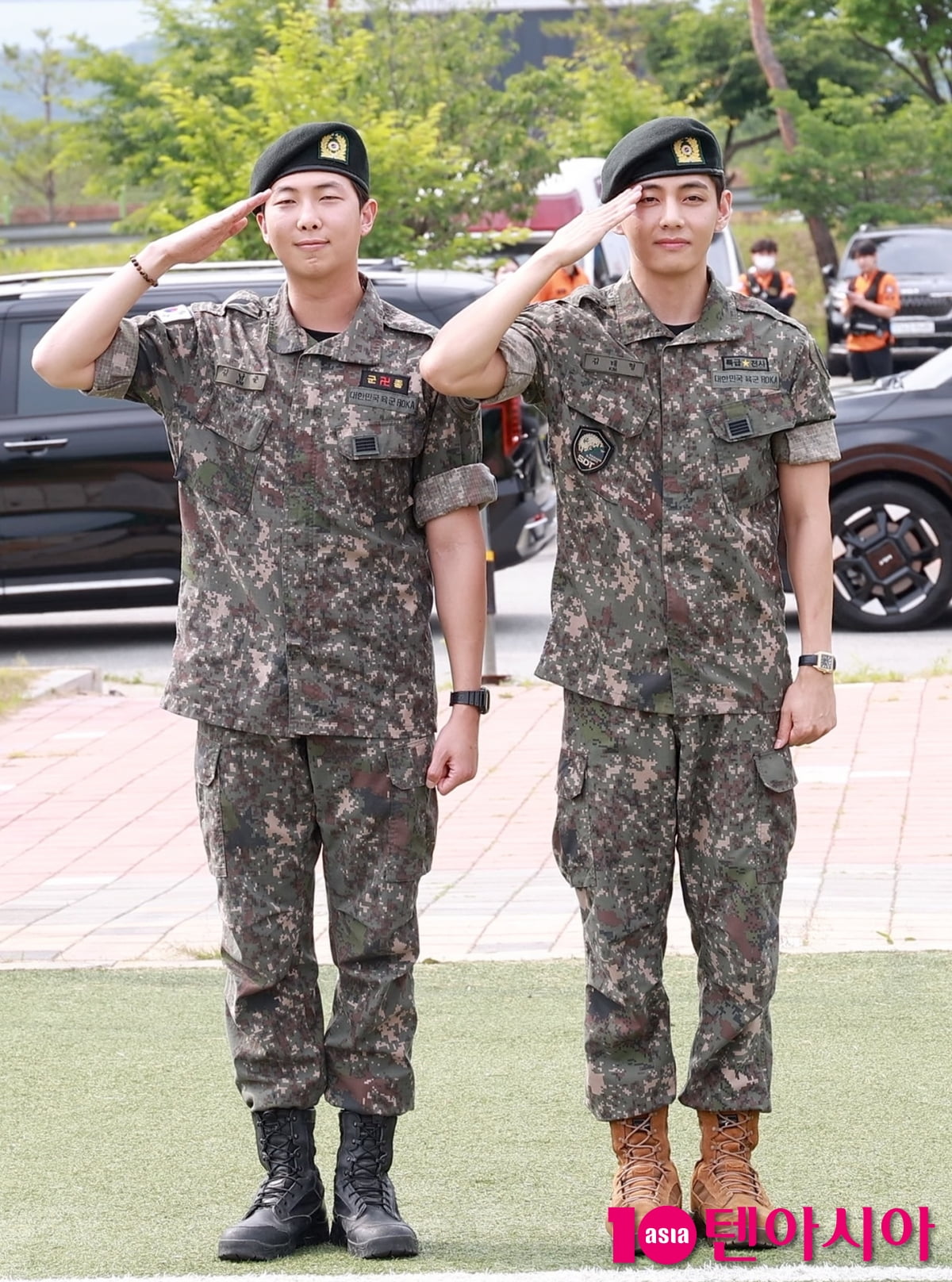 BTS Members RM and V Complete Military Service, Ready to Rejoin Society