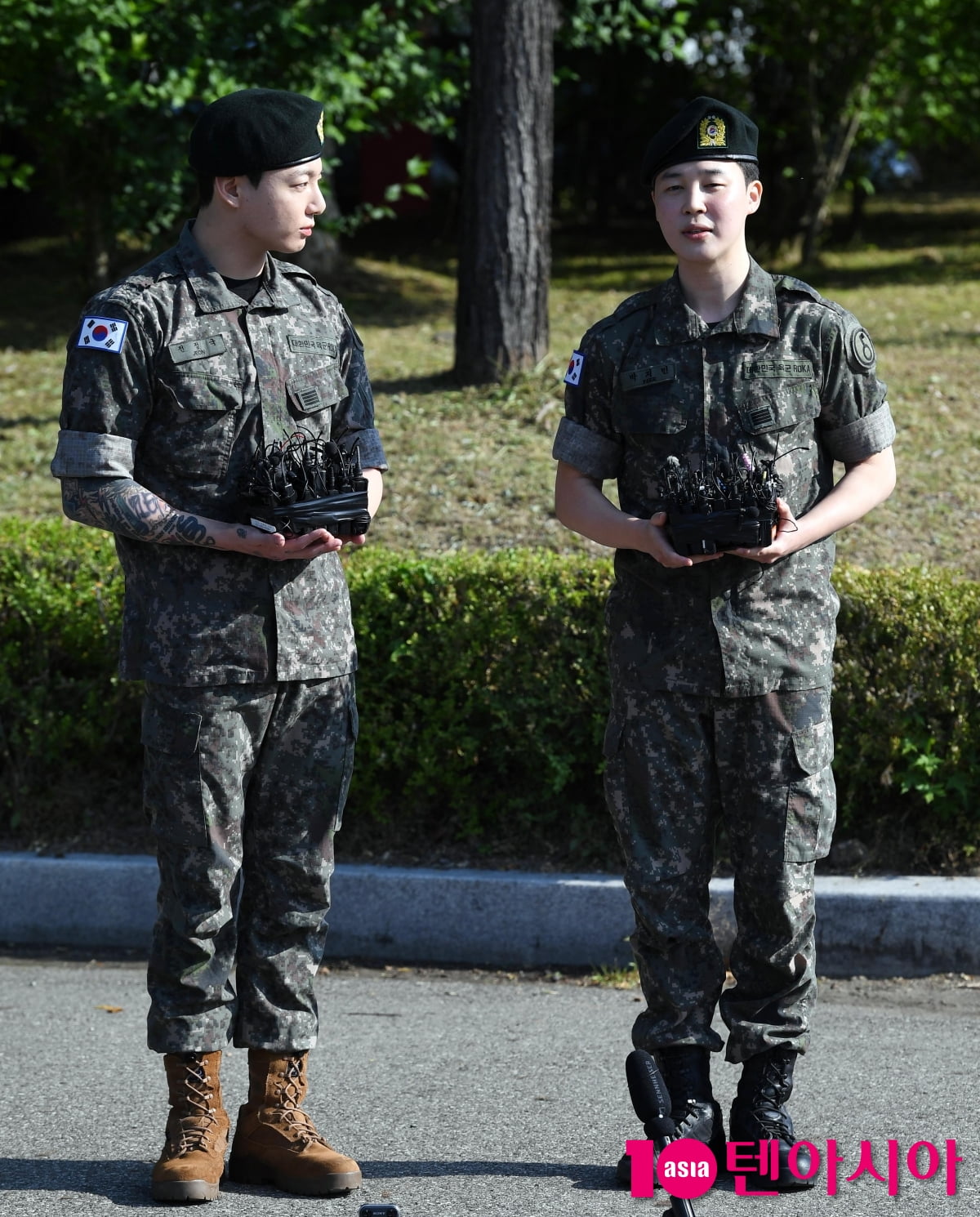 BTS Members Jimin and Jungkook Celebrate Military Discharge with Salute