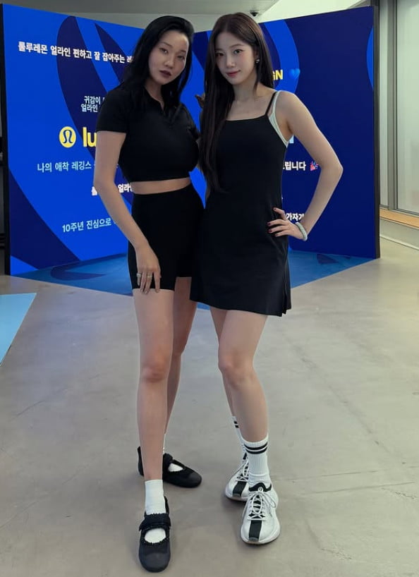 Model and Actress Jang Yoon-ju Stuns at Sportswear Event with Her Charismatic Presence