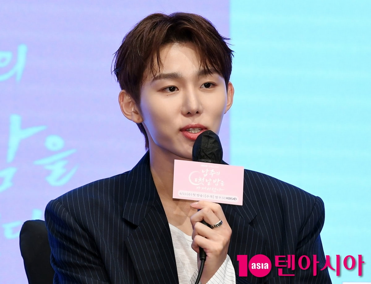 俳優ソ・ボムジュン、新ドラマ『ナムジュの初夜を奪ってしまった』制作発表会に出席