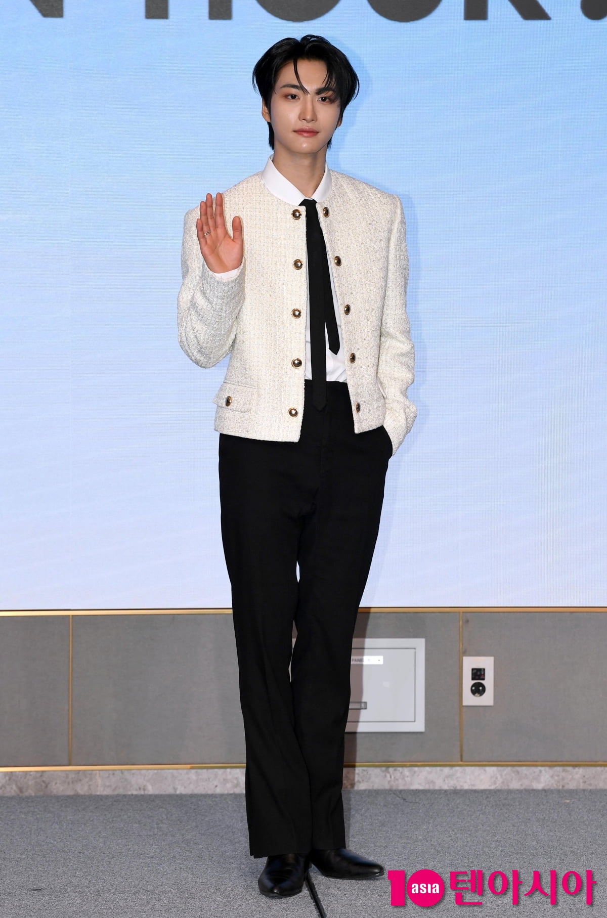 ATEEZ's Seonghwa Attends Press Conference for Mini Album 'GOLDEN HOUR: Part.3'