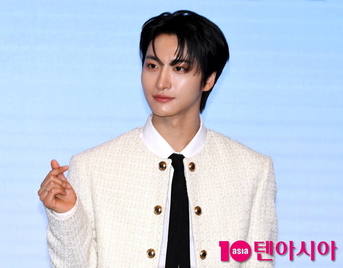 ATEEZ's Seonghwa Attends Press Conference for Mini Album 'GOLDEN HOUR: Part.3'