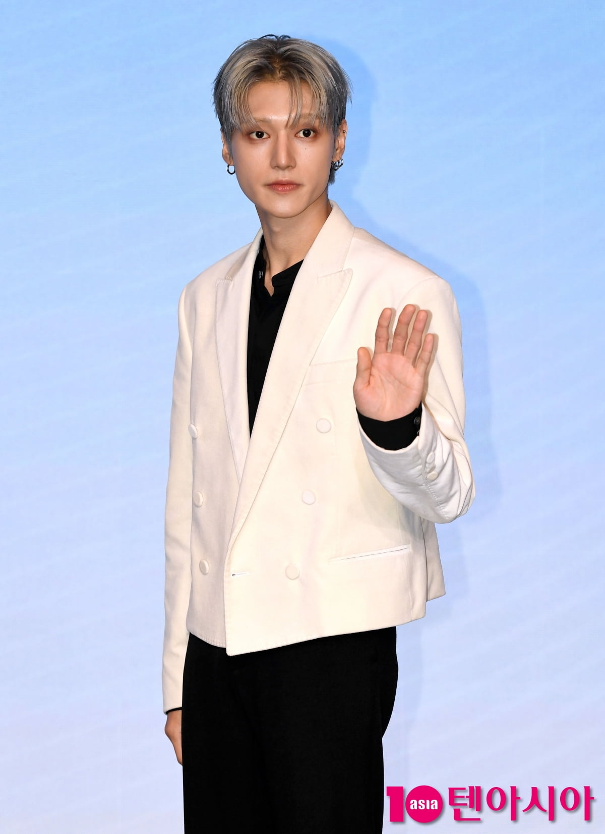 ATEEZ's Wooyoung Attends Press Conference for 'GOLDEN HOUR: Part.3' in Seoul