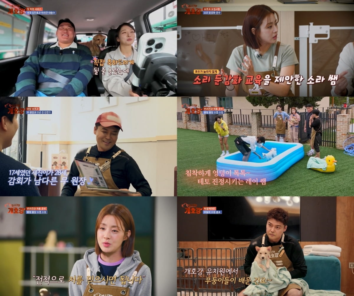 Jeon Hyun-moo Reveals Weight on 'Dog Kindergarten' Show