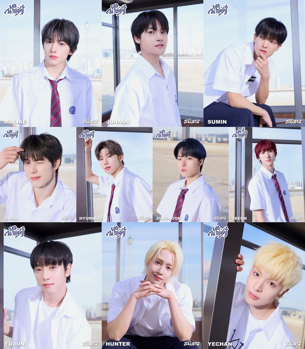 xikers Tease Fans with Fresh Concept Photos for Upcoming Japanese Single 'Up All Night'