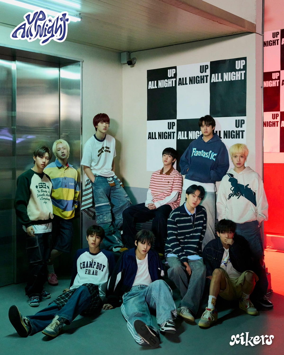 xikers Tease Fans with Fresh Concept Photos for Upcoming Japanese Single 'Up All Night'