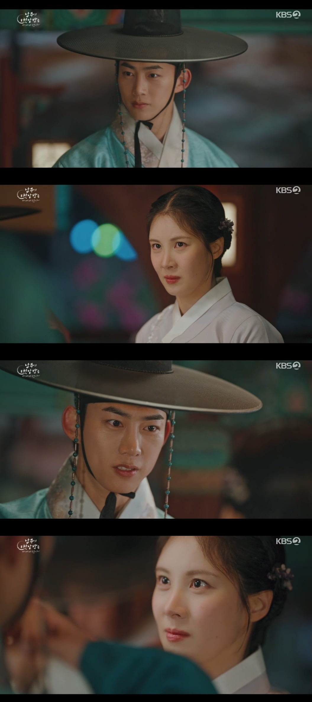 Taecyeon Sparks Curiosity with Kiss Question to Seohyun on 'The First Night of the Newlyweds'