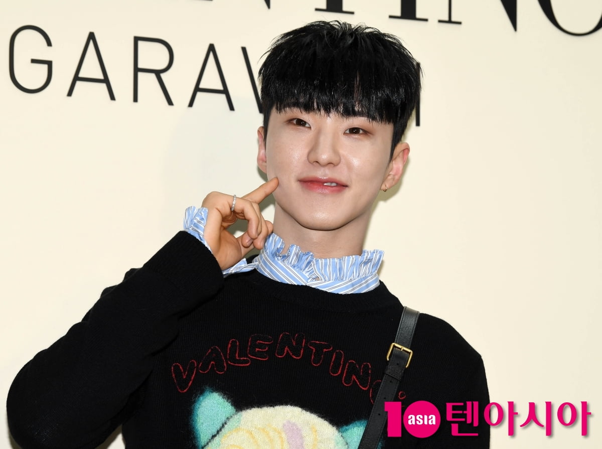 Seventeen Hoshi, charming smile