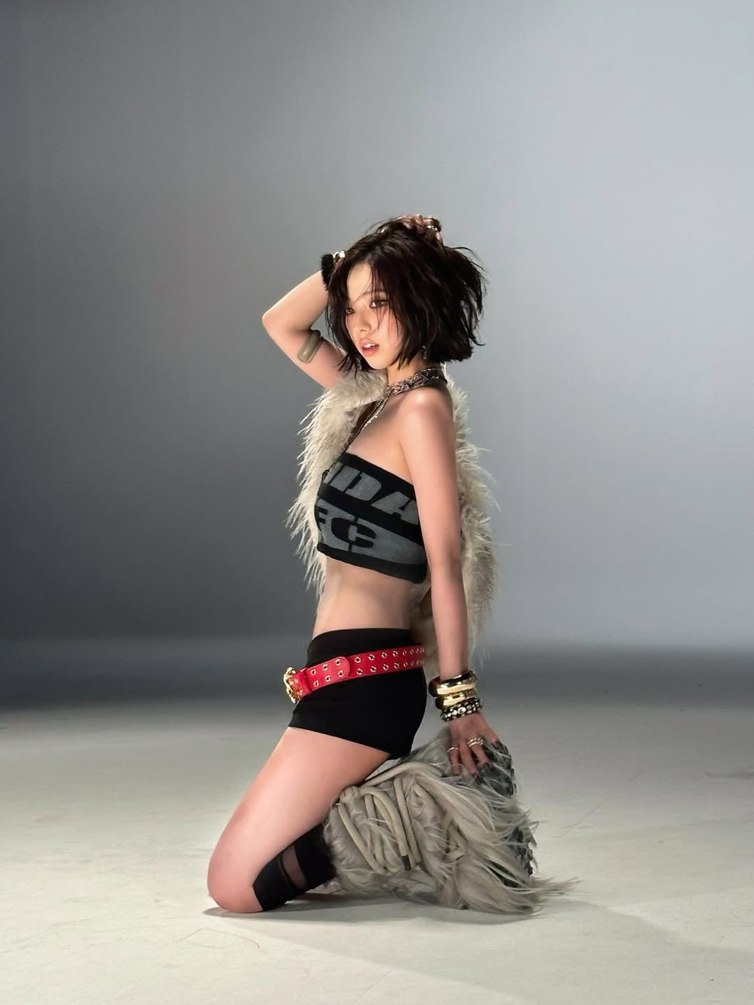 Aespa's Karina Stuns Fans with Bold Styling on Instagram