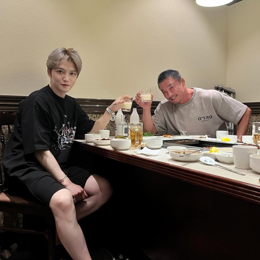 キム・ジェジュン、秋山成勲との楽しい時間をインスタグラムで公開