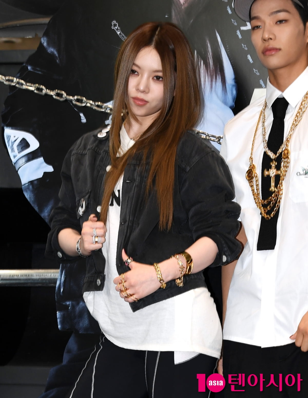 ALLDAY PROJECT's Bailey Attends Debut Pop-Up Store Event in Seoul