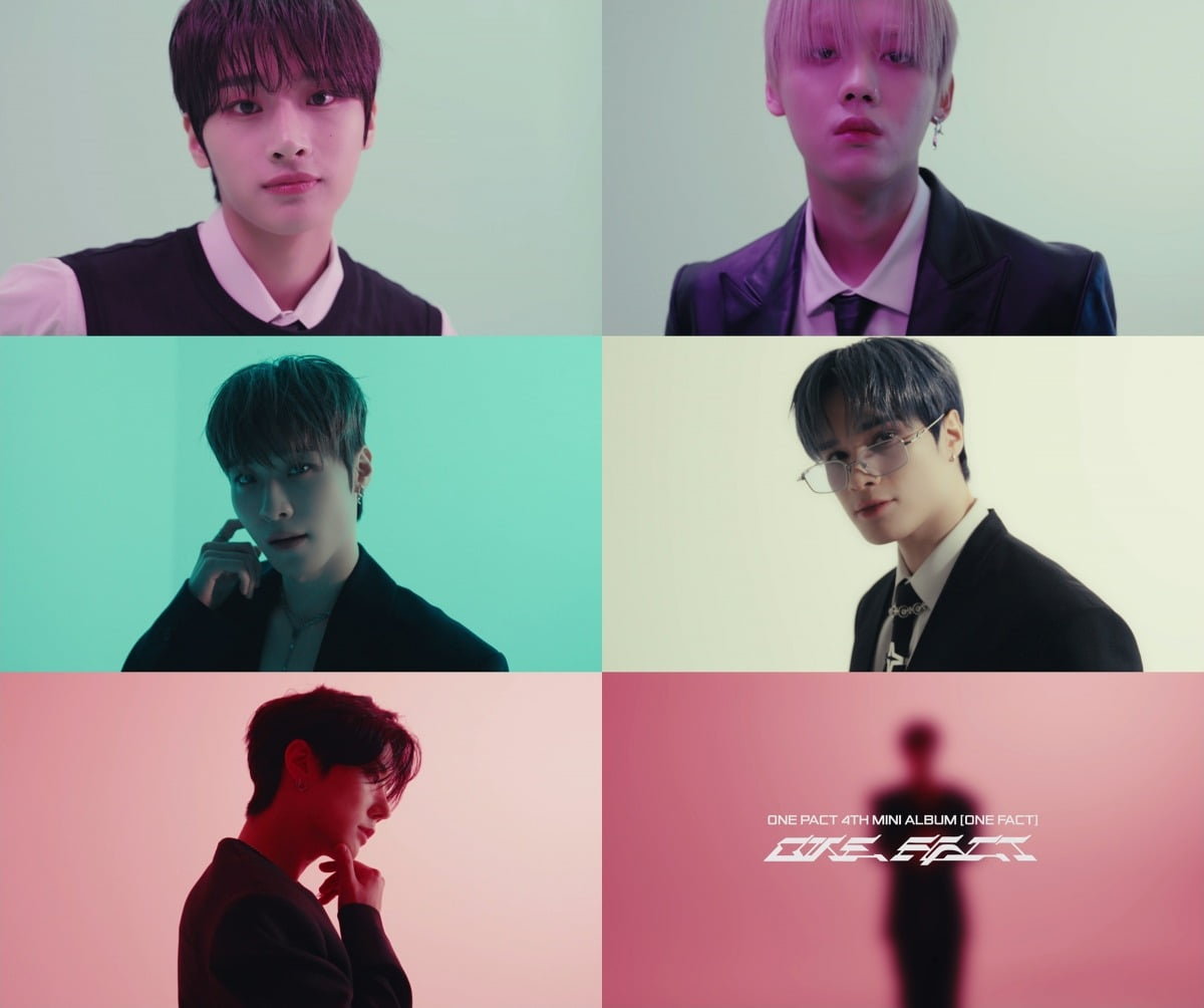 ONE PACT Unveils Captivating Teasers for Upcoming Mini Album 'ONE FACT'