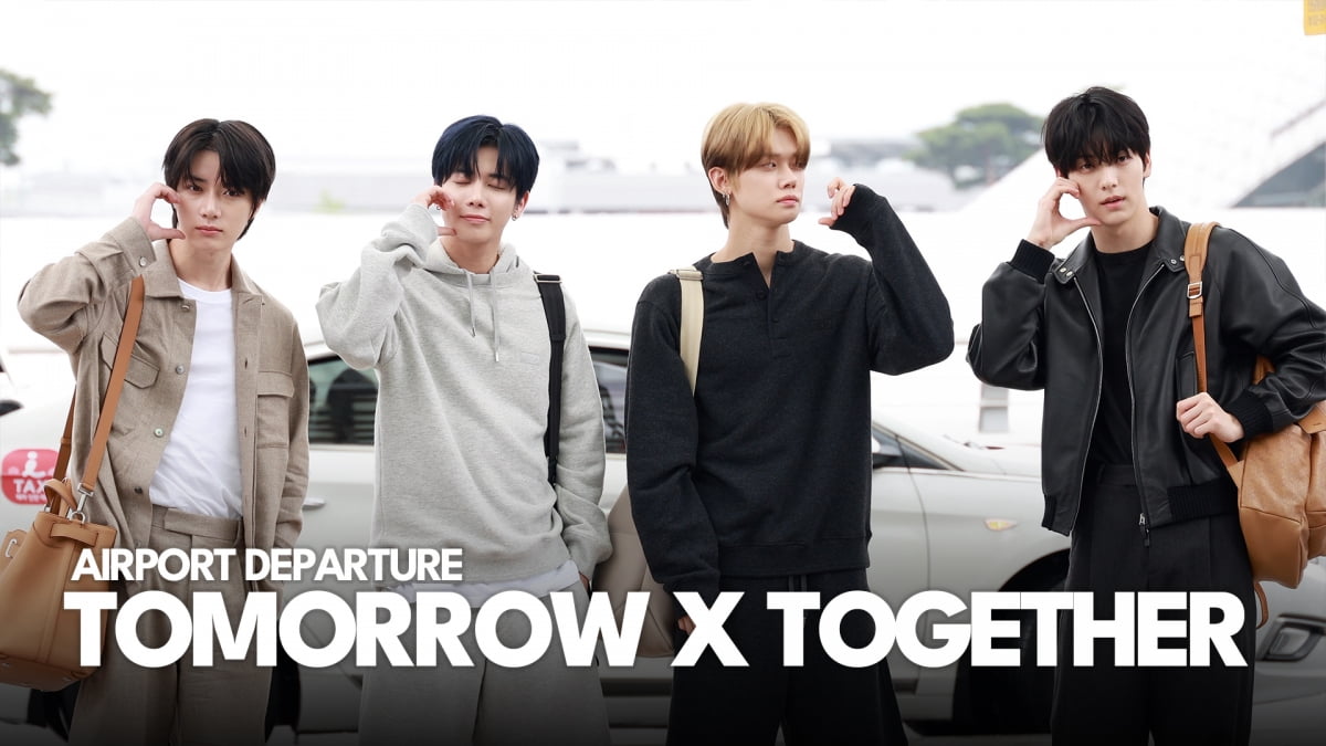 [4K] TOMORROW X TOGETHER shows off heart-fluttering visuals on their way to depart