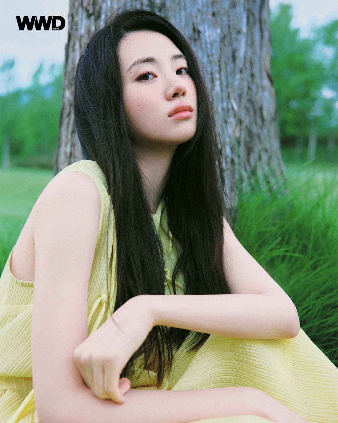 Actress Cynthia Shines in WWD Korea Amidst Dating Rumors with THE BOYZ's Juyeon