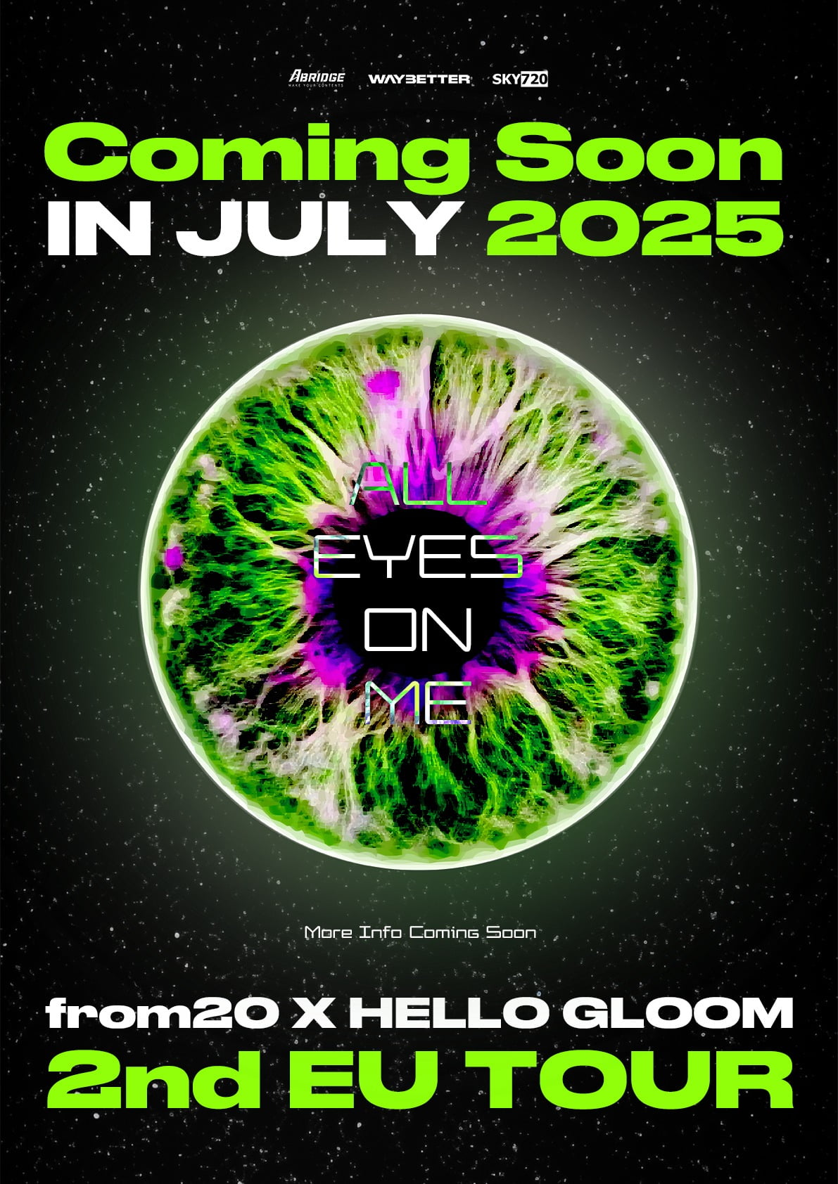 フロムトゥエンティとハローグルーム、ヨーロッパツアー「ALL EYES ON ME」開催決定