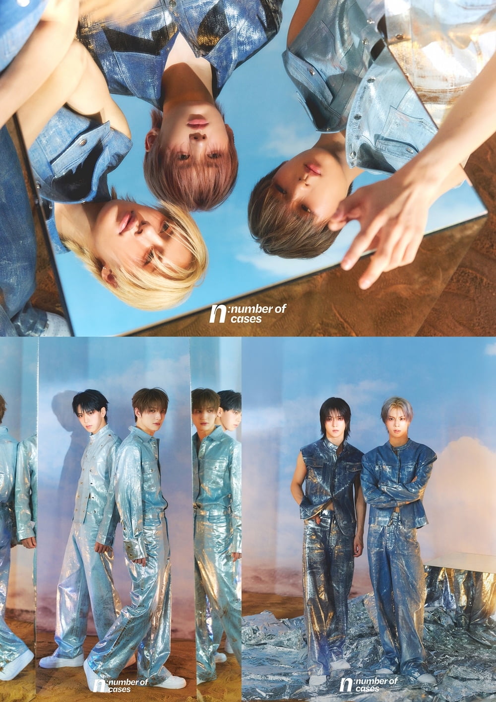 NouerA Unveils Concept Posters for Upcoming Mini-Album 'n: number of cases'