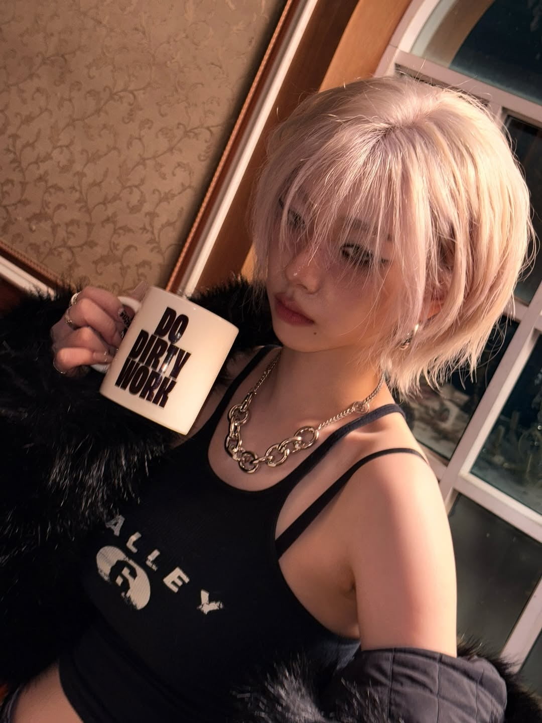Aespa's Karina Stuns with Bold Platinum Blonde Look Amidst New Single Release